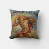 たばこラベル、1868年。 クッション (正面)