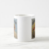 たばこラベル、1868年。 コーヒーマグカップ (中央)