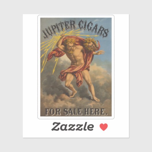 たばこラベル、1868年。 シール (シート)