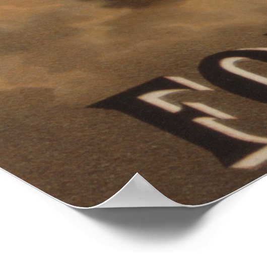 たばこラベル、1868年。 ポスター (角)