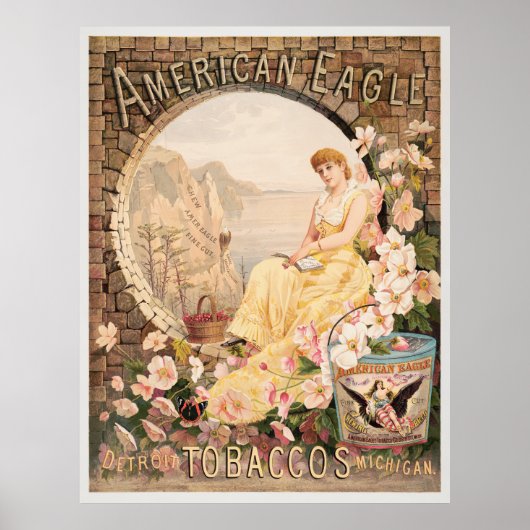 たばこ婦人 ポスター (正面)