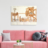 たばこ篩機王室の キャンバスプリント (インサイチュ (リビング))