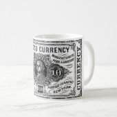 たばこ請求書コーヒーマグ コーヒーマグカップ (正面右)