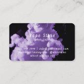 たばこVapeストア 名刺 (裏面)