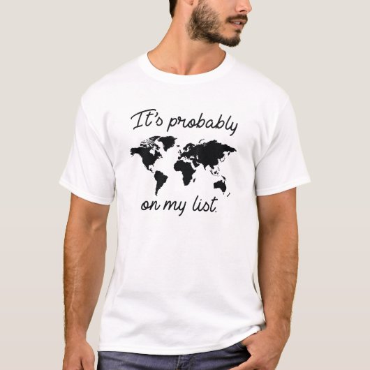 たぶん私のリストにあるだろう Tシャツ (正面)
