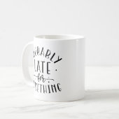 たぶん遅い コーヒーマグカップ (正面左)