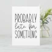 たぶん遅い サンキューカード (スタンド正面)