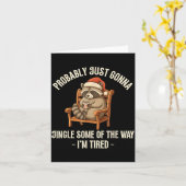 たぶん、少しだけでもいいから、ジャンクションまで行こう、リトル・ラコーン カード (黄色い花)