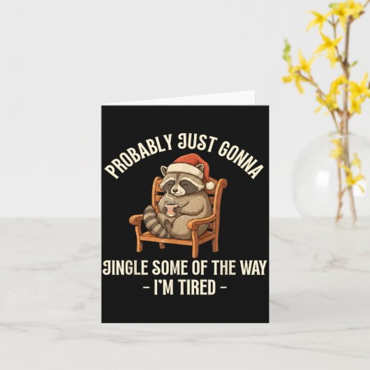 たぶん、少しだけでもいいから、ジャンクションまで行こう、リトル・ラコーン カード (黄色い花)