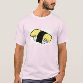 たまごすしエグロールすし日本のまき食べ物ラブ Tシャツ (正面)