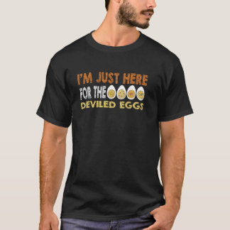たまごのプルオーバーの為にここにいる Tシャツ