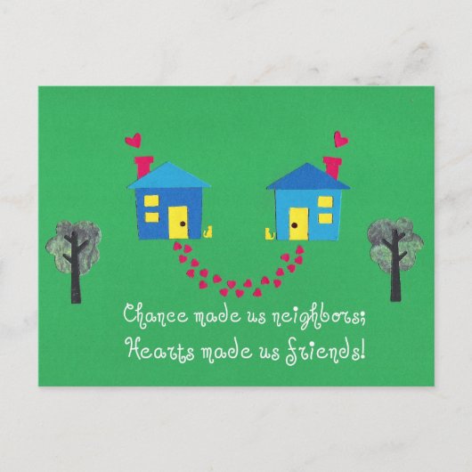 たまたま近所の人が… ポストカード (正面)