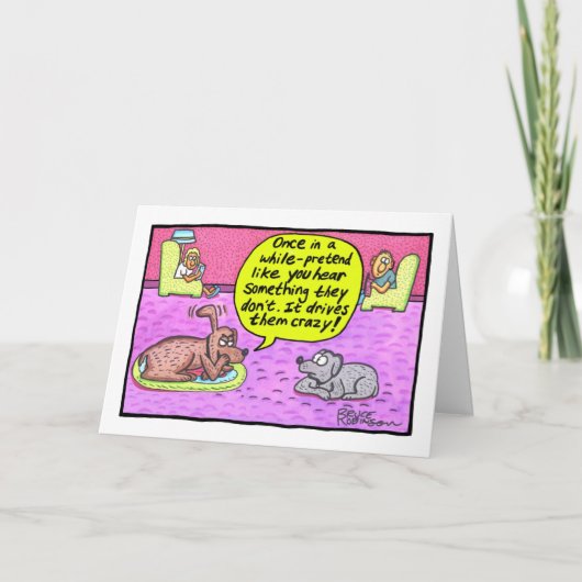 たまには何か聞こえたふりをして… カード (正面)