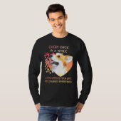 たまに犬が入ってくると井戸が壊れる Tシャツ (正面フル)