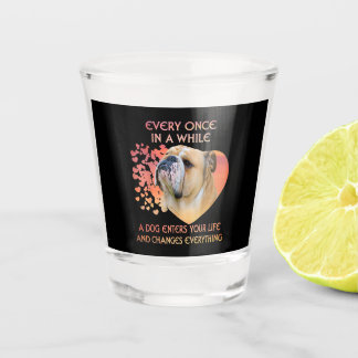 たまに犬が入ってくる ショットグラス