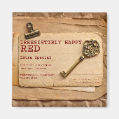 たまらなく幸せな赤ワインのマグネット! マグネット (正面)