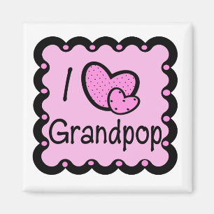 たまり場のGrandpopのお気に入りのな家 マグネット
