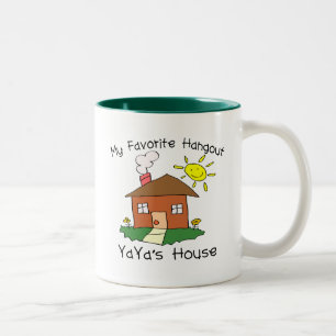 たまり場のYaYaのお気に入りのな家 ツートーンマグカップ