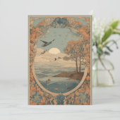 「ための新鮮で素晴らしいグリーティングカードデザイン シーズンカード (スタンド正面)