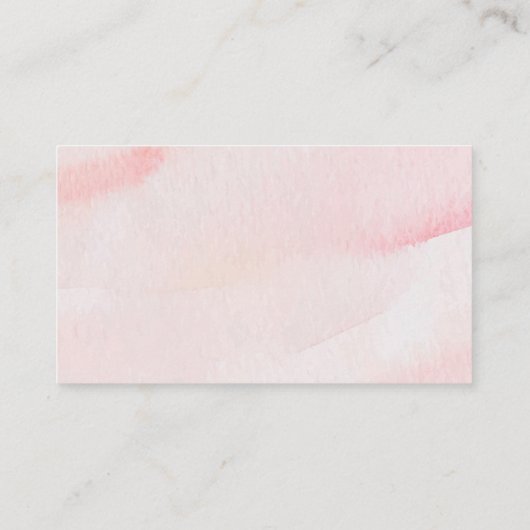 ための水色ピンクのリボン赤ちゃんシャワーブック エンクロージャーカード (裏面)