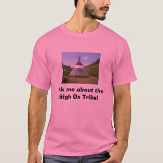 ため息のウシの種族 Tシャツ