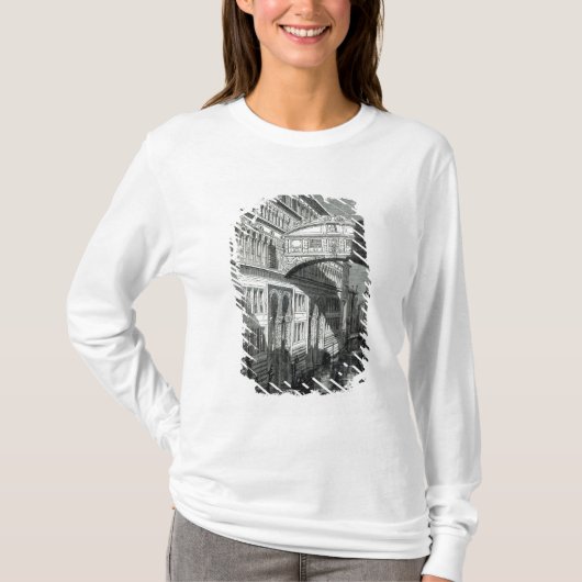 ため息の橋、ベニス Tシャツ (正面)