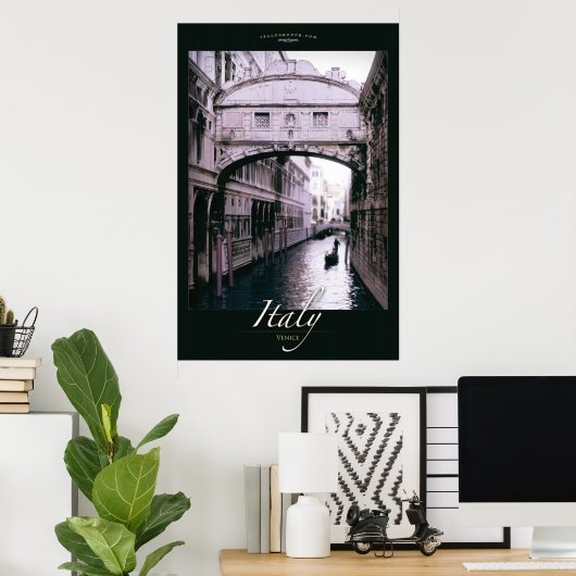 ため息の橋 ポスター (ホームオフィス)