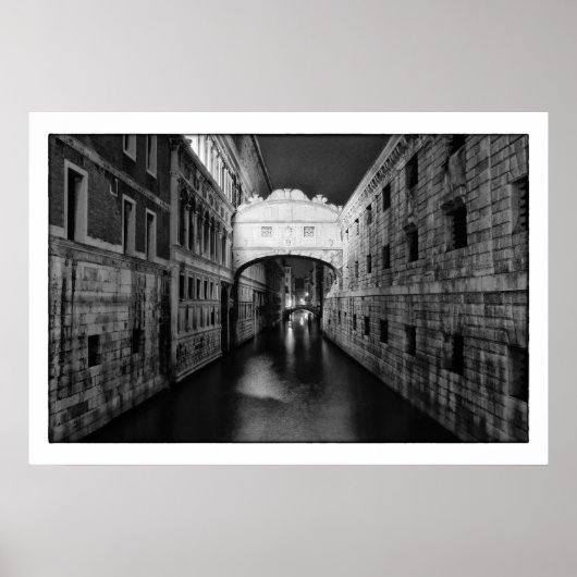 ため息の橋 – ヴェネツィア/イタリア ポスター (正面)