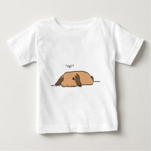 ため息をつくLOP ベビーTシャツ