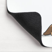 ため息をつくLOP マウスパッド (コーナー)