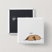 ため息をつくLOP 缶バッジ (正面&裏面)