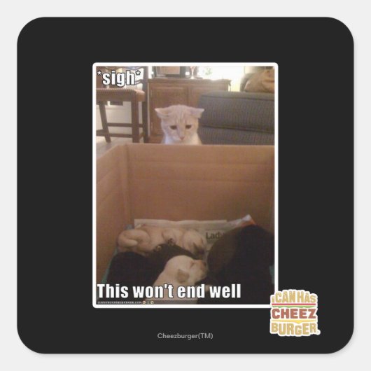 ため息 スクエアシール (正面)