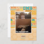 ため息 ポストカード (正面/裏面)