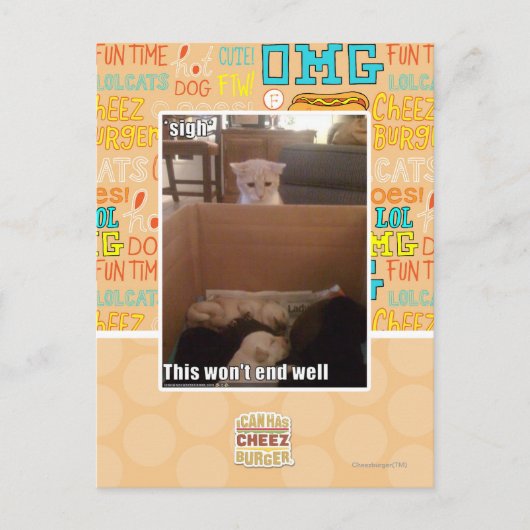 ため息 ポストカード (正面)