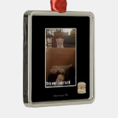 ため息 メタルオーナメント (右)