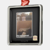 ため息 メタルオーナメント (左)