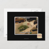 ため息。 Izは退屈しました ポストカード (正面/裏面)