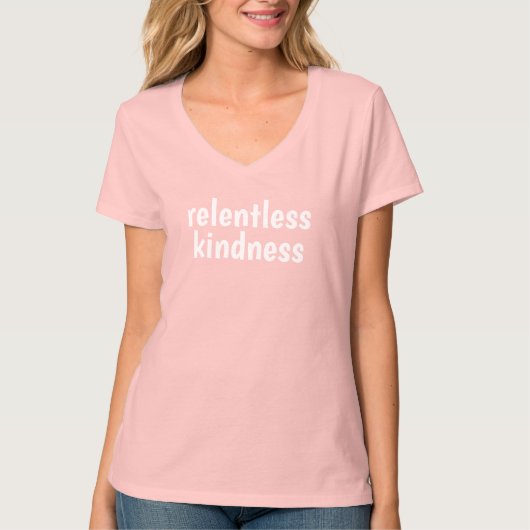 たゆまぬ優しさ Tシャツ (正面)