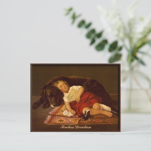 たゆまぬ献身 – はがき (スタンド正面)