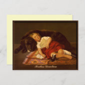 たゆまぬ献身 – はがき (正面/裏面)