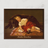 たゆまぬ献身 – はがき (正面)