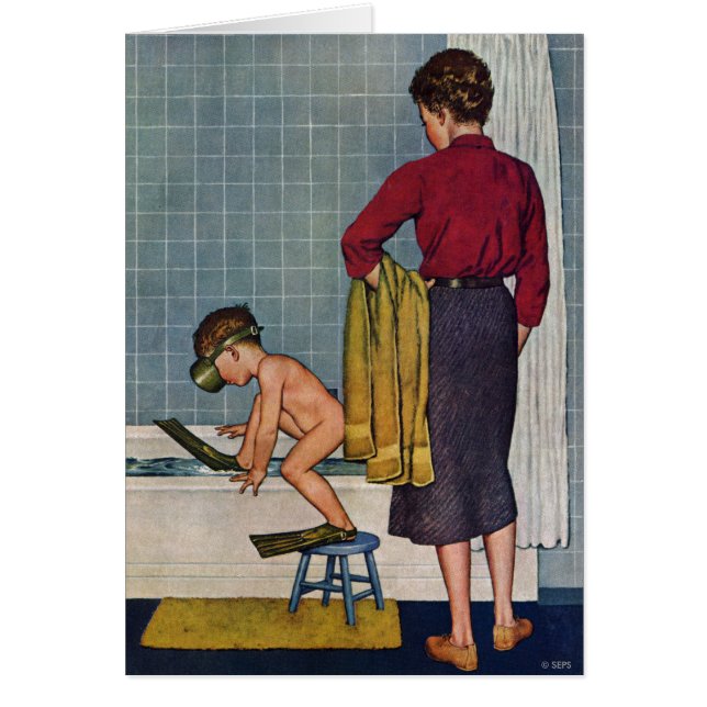 たらいのスキューバ (正面)