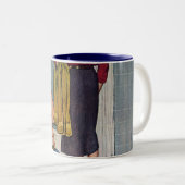 たらいのスキューバ ツートーンマグカップ (正面右)