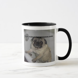 たらいのパグ、www.midwestpugrescue.com マグカップ
