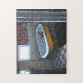 たらいのパズルの猫 ジグソーパズル (縦)