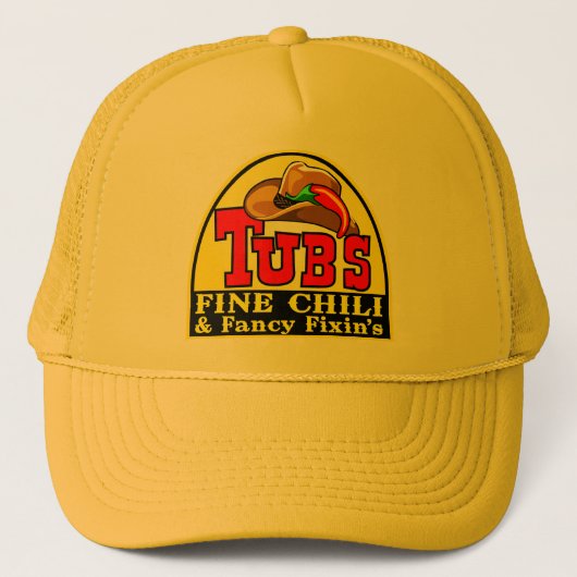 たらいの素晴らしい唐辛子の帽子 キャップ (正面)