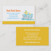 たらいの託児所か名刺のテンプレートで引込めて下さい コーリングカード (正面/裏面)