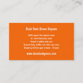 たらいの託児所か名刺のテンプレートで引込めて下さい 名刺 (裏面)