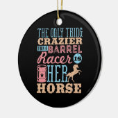 たる競走馬熱狂するより唯一のもの セラミックオーナメント (左)