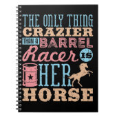 たる競走馬熱狂するより唯一のもの ノートブック (正面)